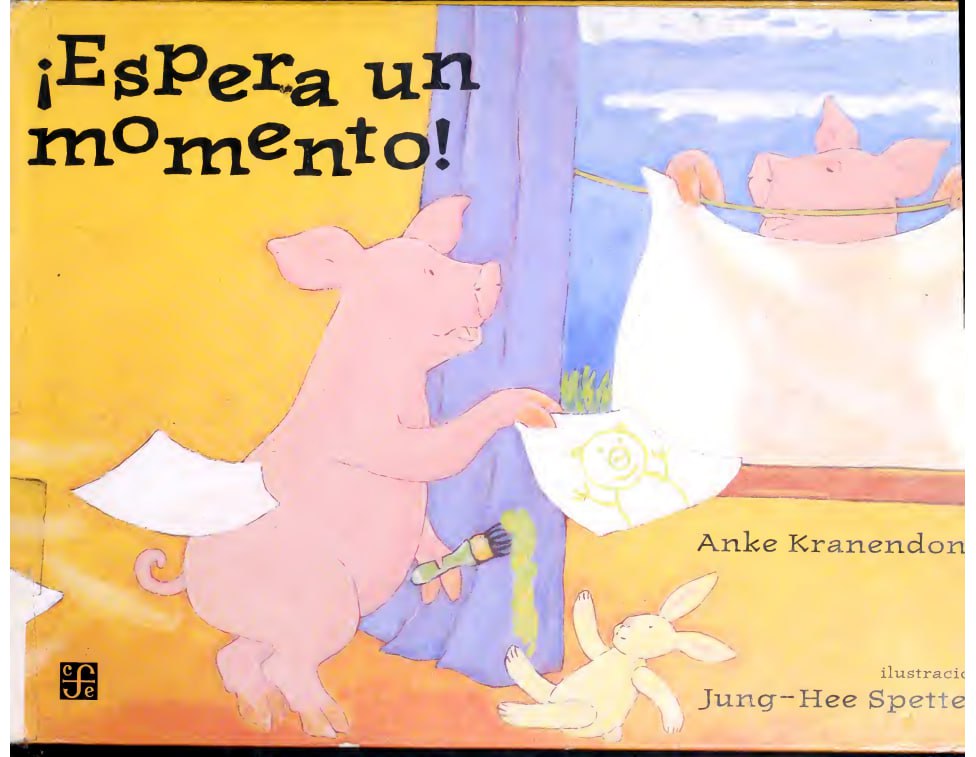 Portada ampliada de ¡Espera un momento!