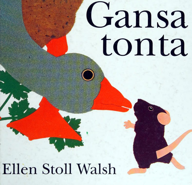 Portada ampliada de Gansa tonta
