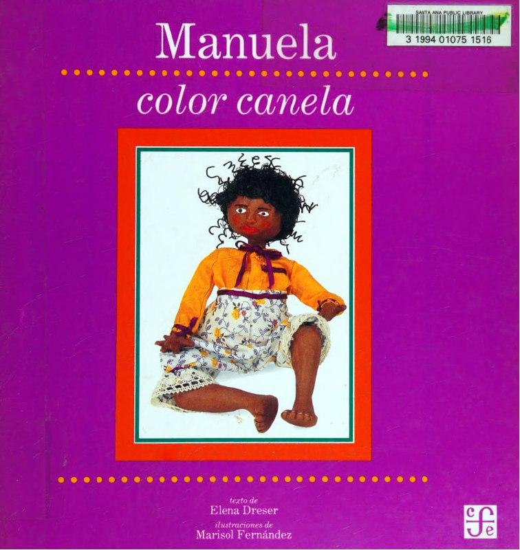 Portada ampliada de Manuela color canela