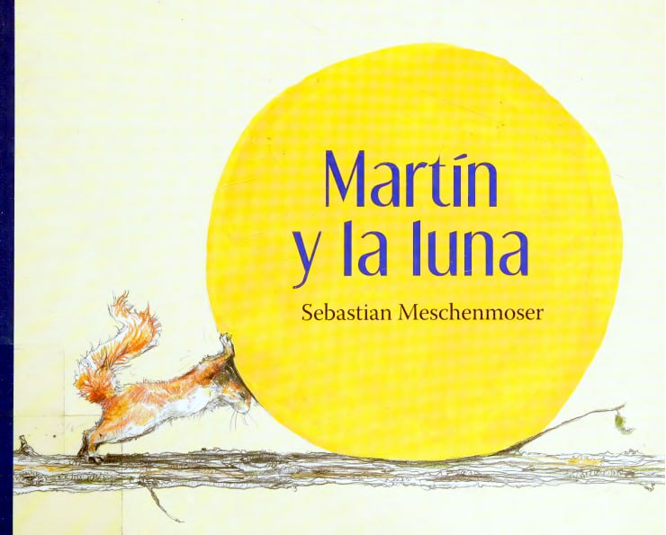 Portada ampliada de Martín y la luna