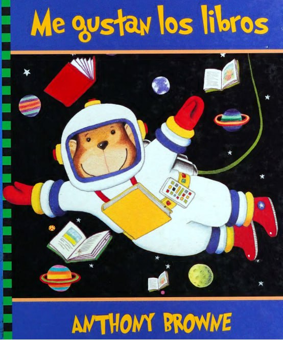 Portada ampliada de Me gustan los libros