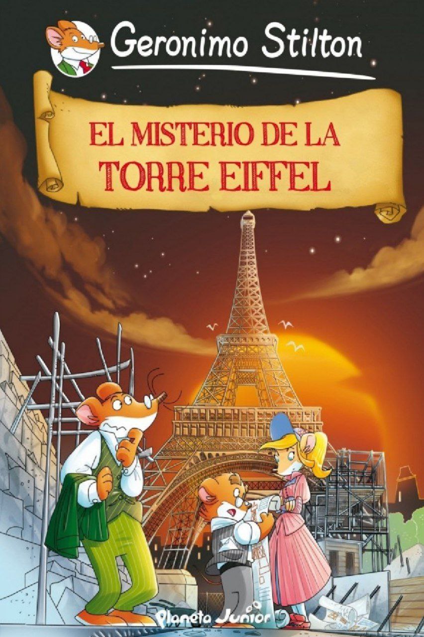 Portada ampliada de EL MISTERIO DE LA TORRE EIFFEL