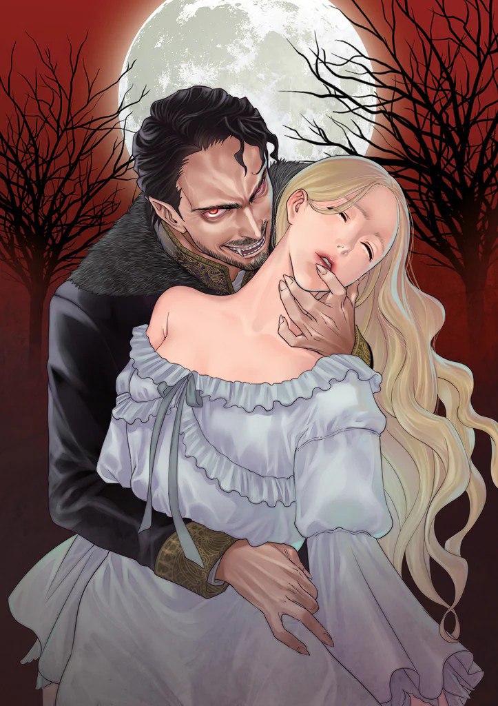 Portada ampliada de Drácula