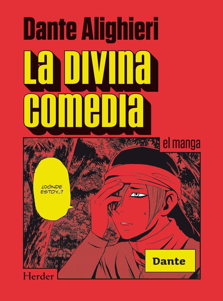Portada ampliada de La Divina Comedia