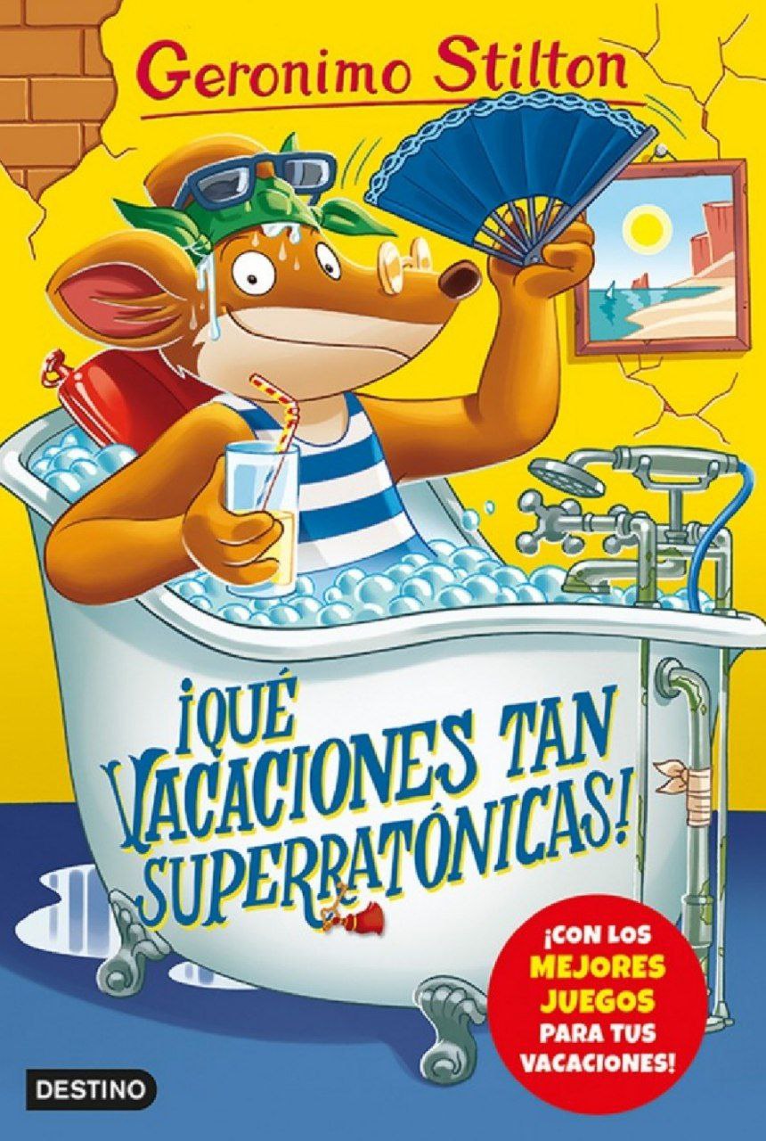 Portada ampliada de ¡QUE VACACIONES TAN SUPERRATÓNICAS!