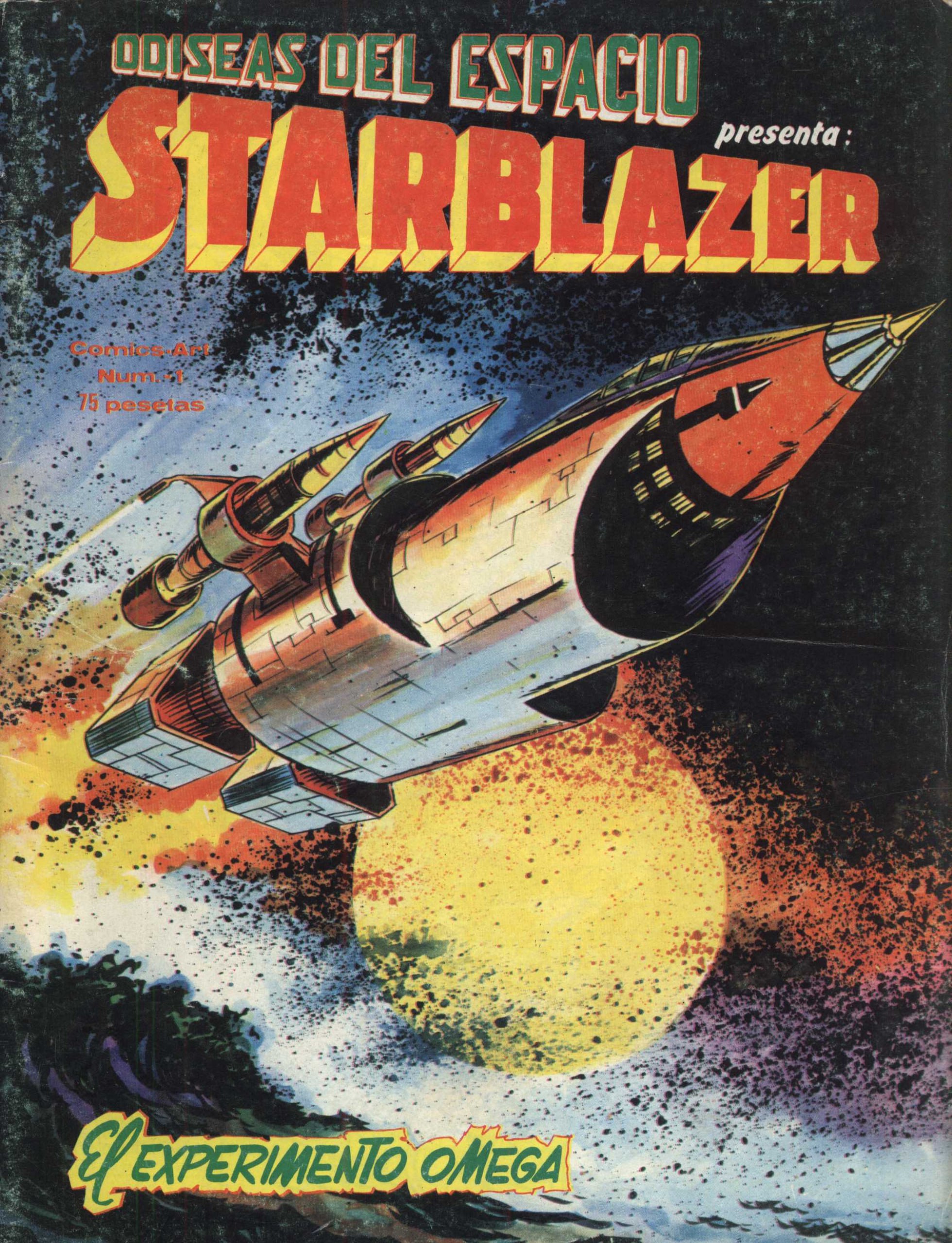 Portada ampliada de STARBLAZER