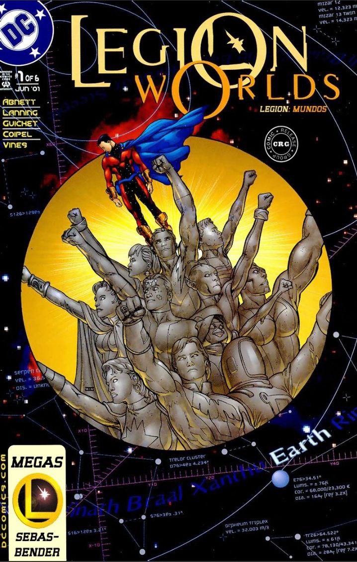 Portada ampliada de LEGION WORLDS