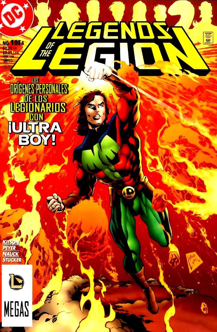 Portada ampliada de LEGENDS OF THE LEGION