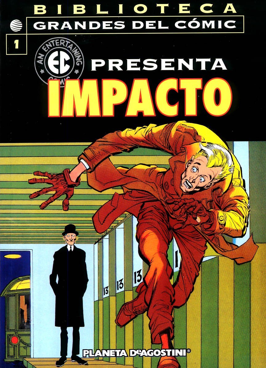 Portada ampliada de Biblioteca Grandes del Comic EC Presenta (Ed.Planeta)(2002)