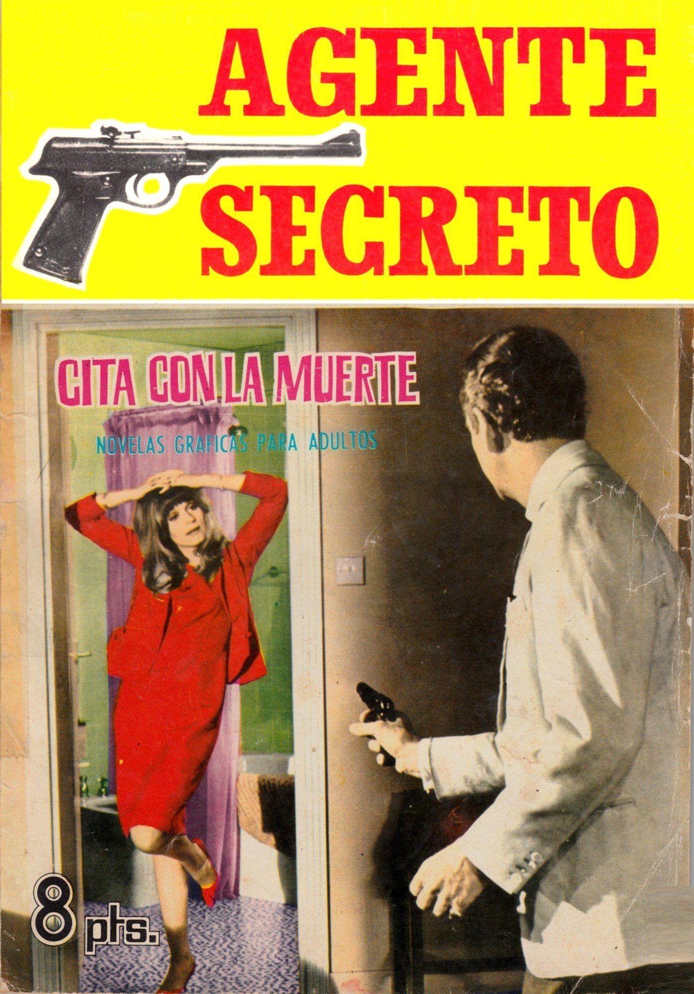 Portada ampliada de AGENTE SECRETO