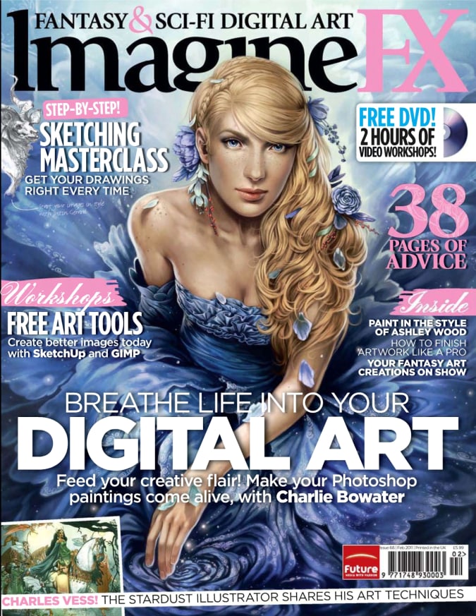 Portada ampliada de ImagineFX
