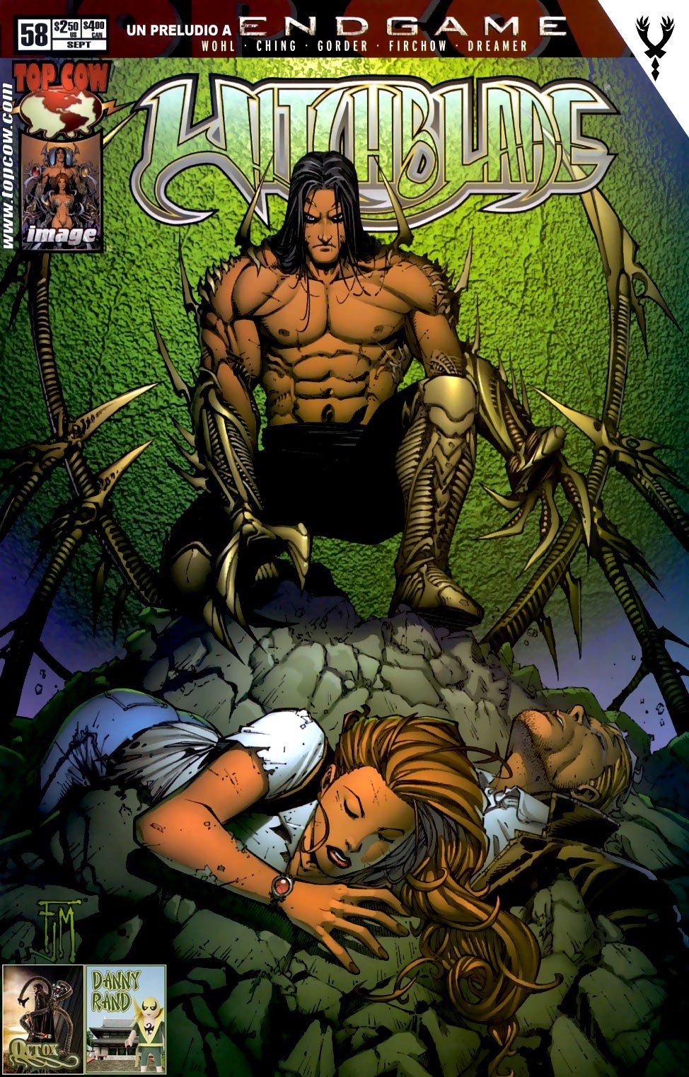Portada ampliada de Witchblade