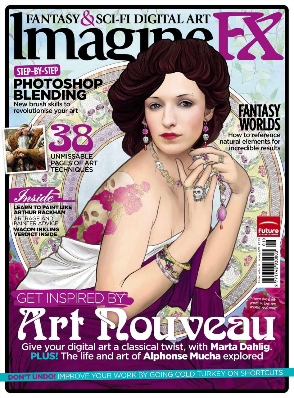 Portada ampliada de ImagineFX