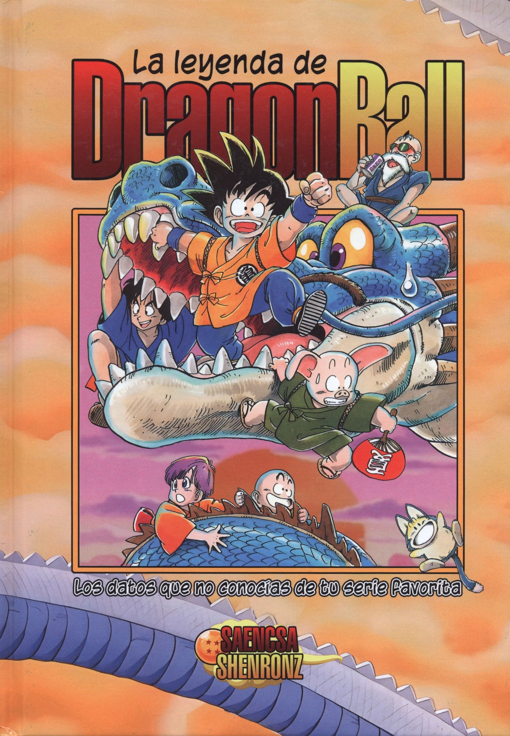 Portada ampliada de La leyenda de Dragon Ball