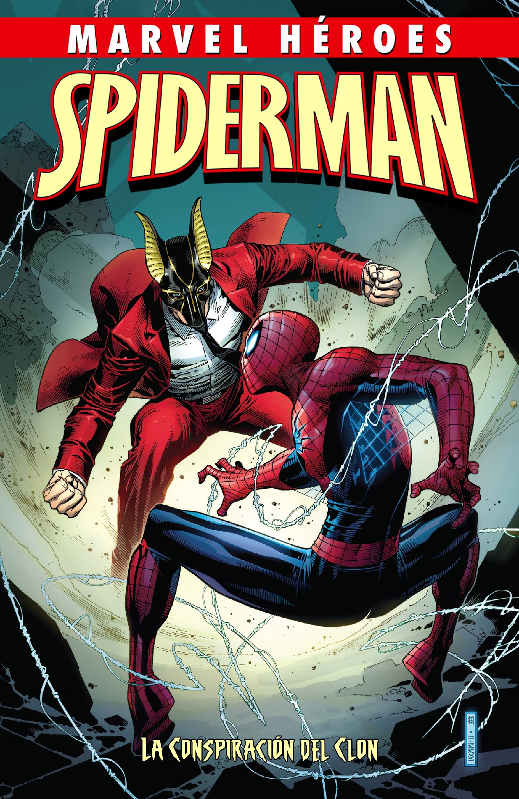 Portada ampliada de SPIDERMAN - 403 La Conspiracin del Clon (by Bruixot) (MQ)(DI)