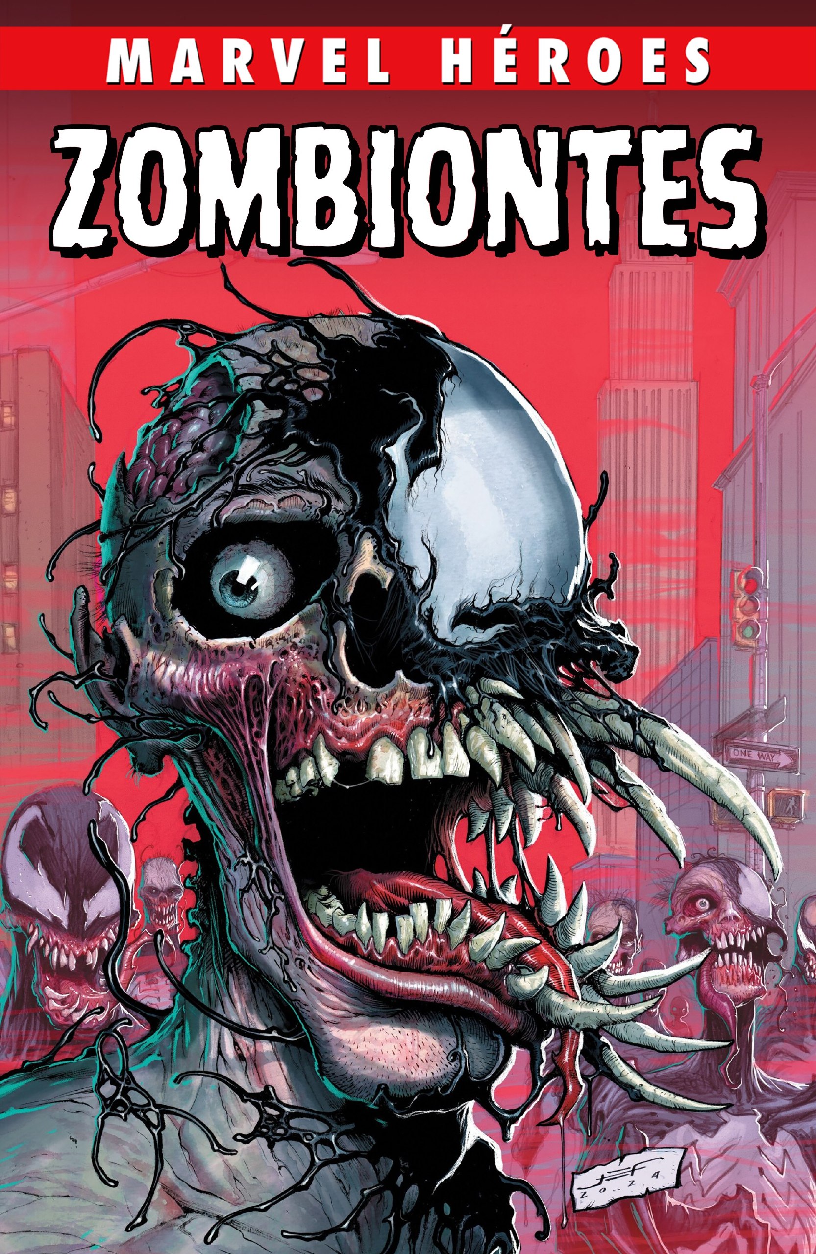 Portada ampliada de ZOMBIONTES