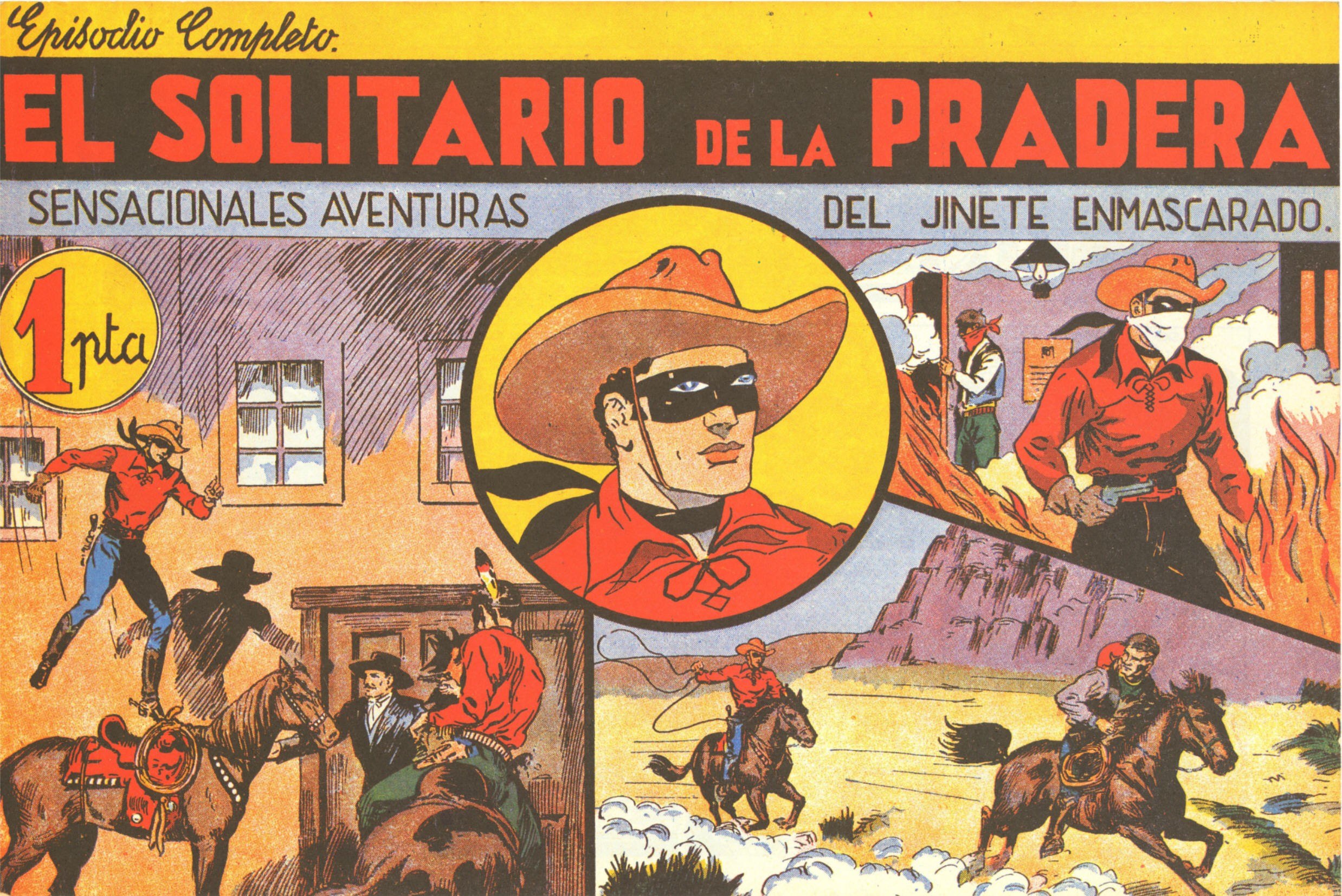 Portada ampliada de EL SOLITARIO DE LA PRADERA