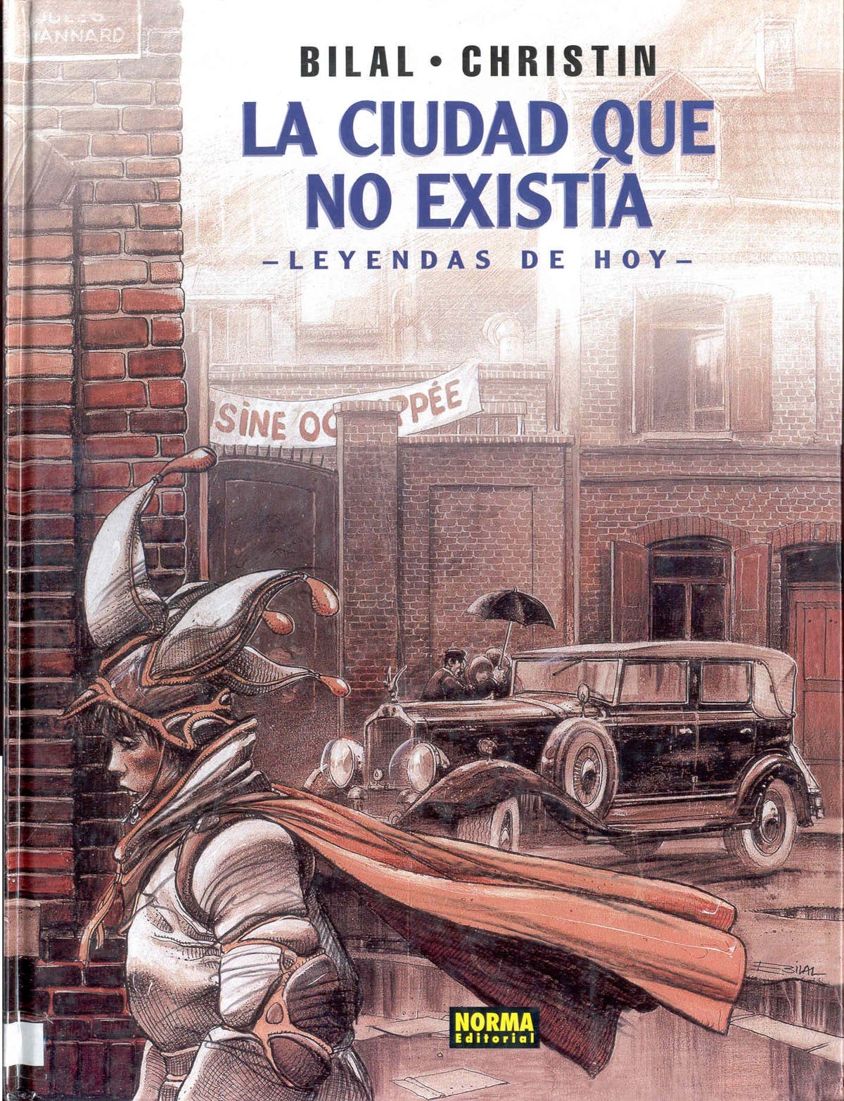Portada ampliada de LA CIUDAD QUE NO EXISTIA