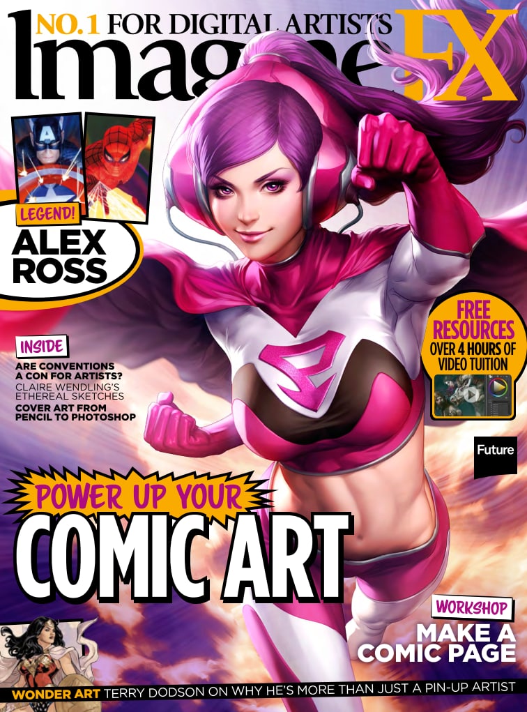 Portada ampliada de ImagineFX