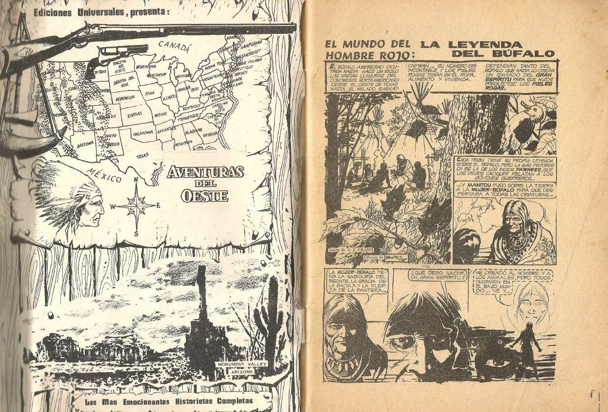 Portada ampliada de EL MUNDO DE LA LEYENDA DEL BUFALO
