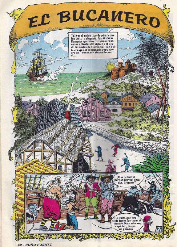 Portada ampliada de EL BUCANERO