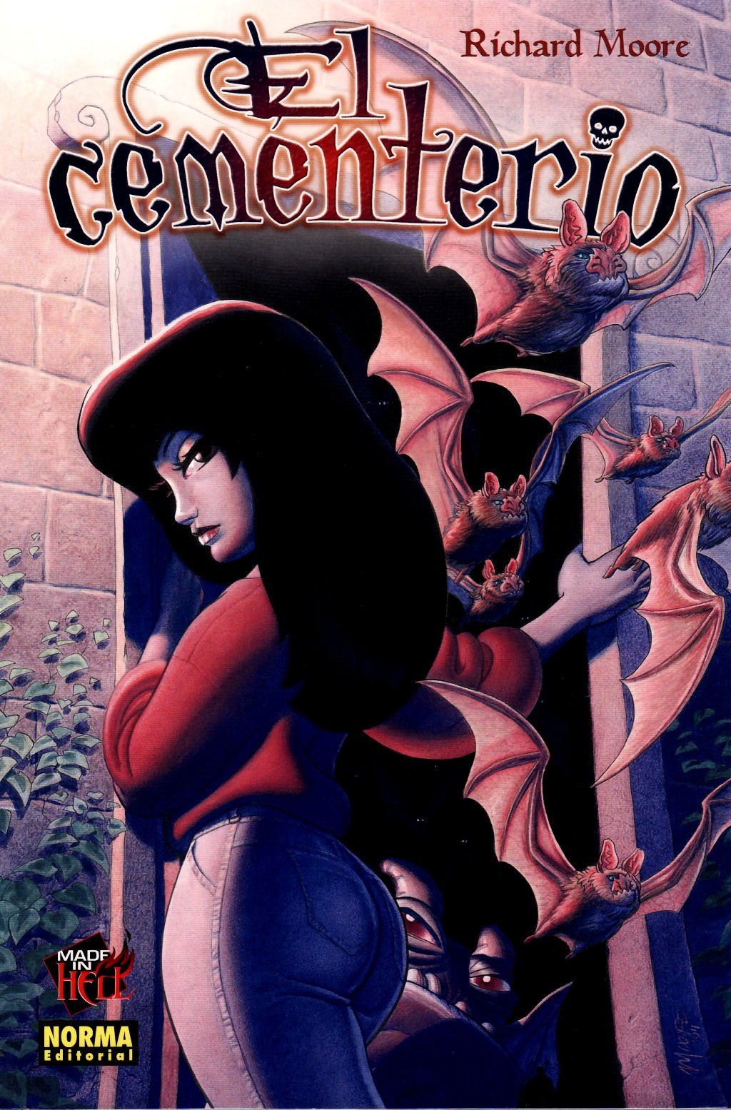 Portada ampliada de El cementerio