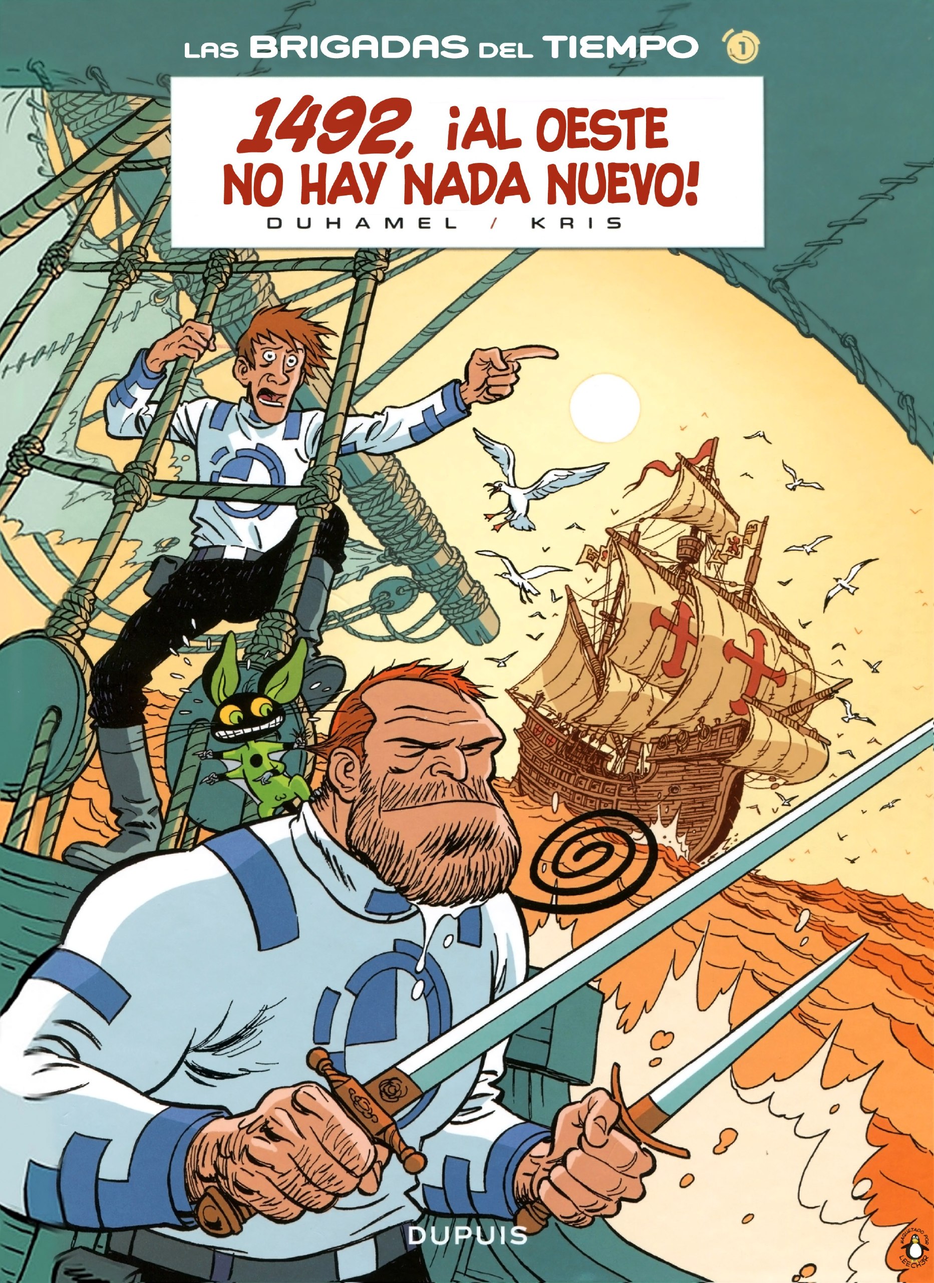 Portada ampliada de LAS BRIGADAS DEL TIEMPO