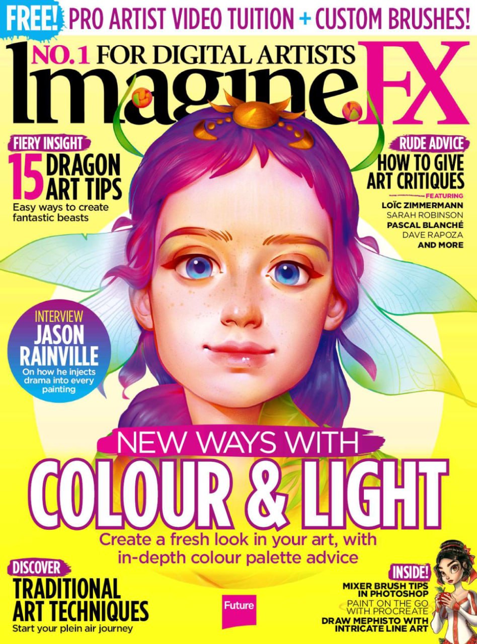 Portada ampliada de ImagineFX
