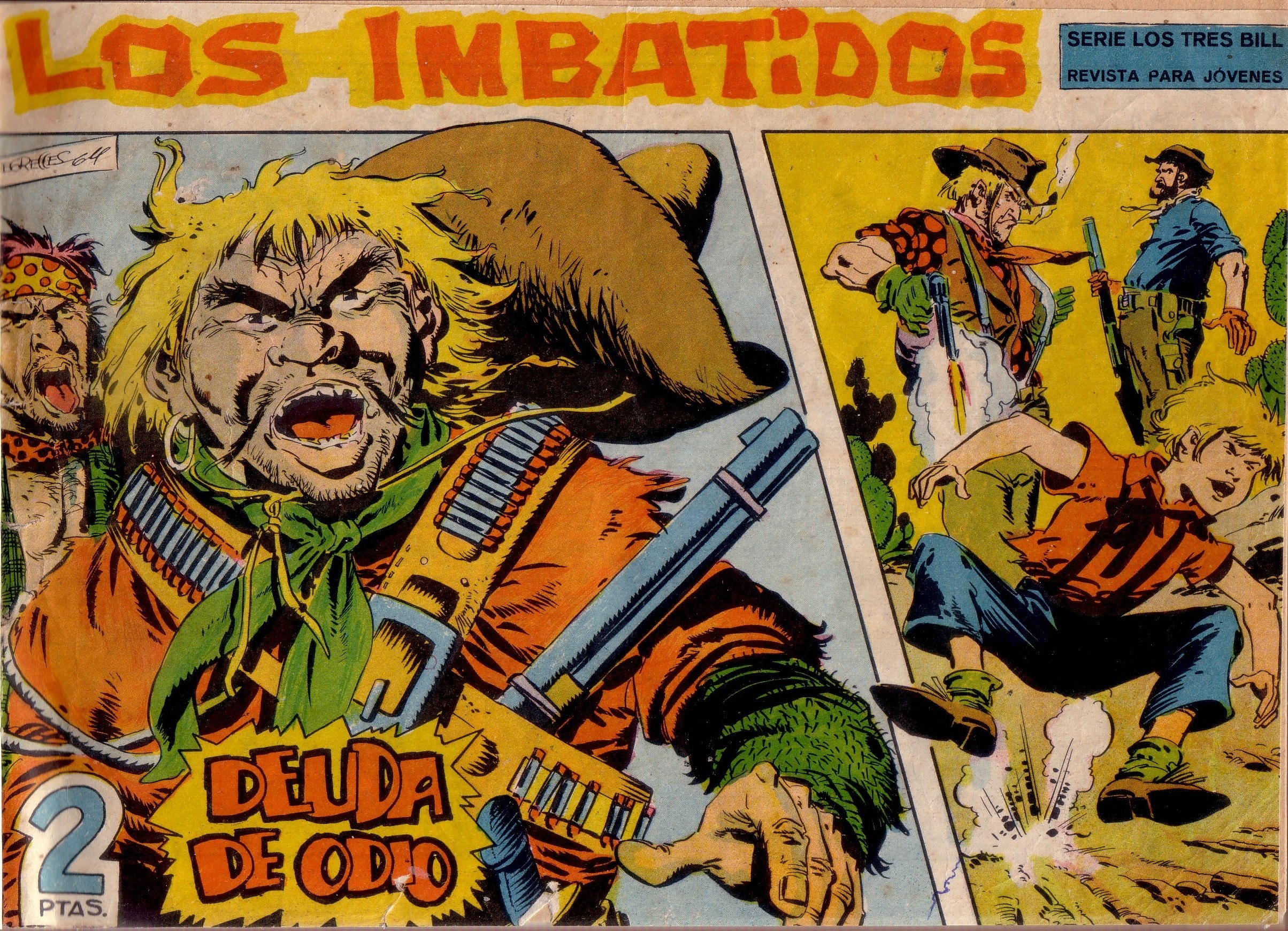 Portada ampliada de LOS IMBATIDOS