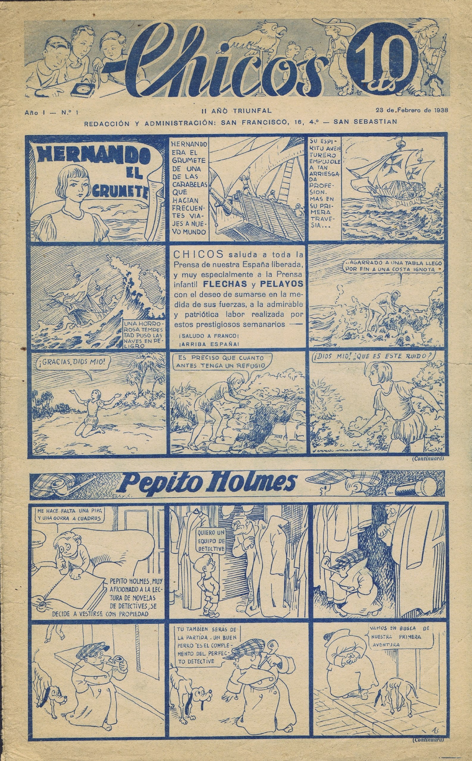 Portada ampliada de Chicos