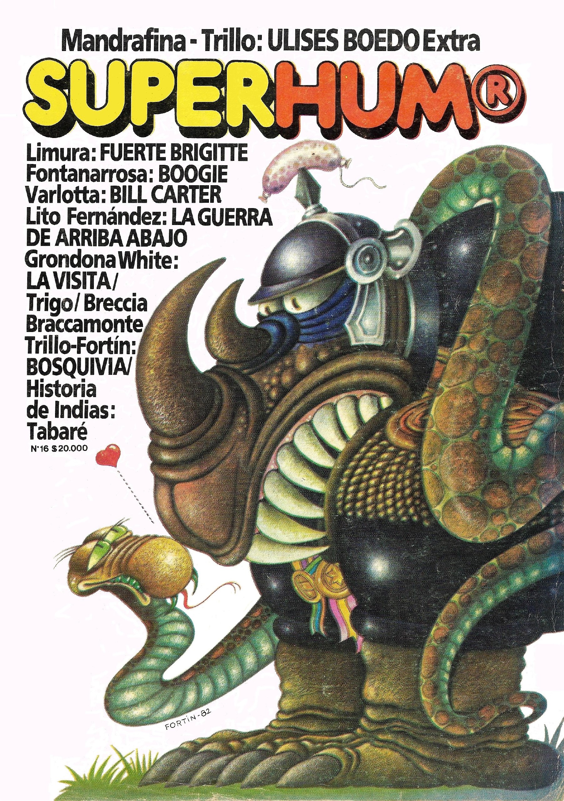 Portada ampliada de SUPERHUM