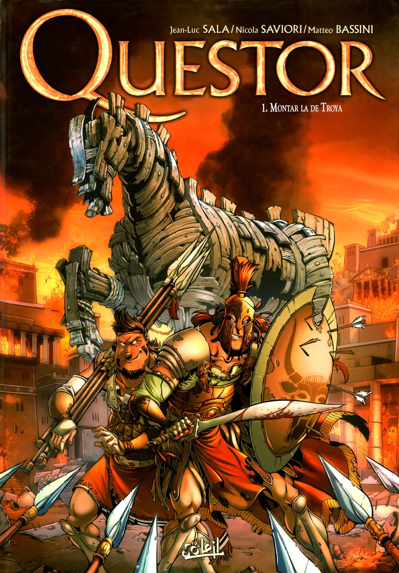 Portada ampliada de Questor