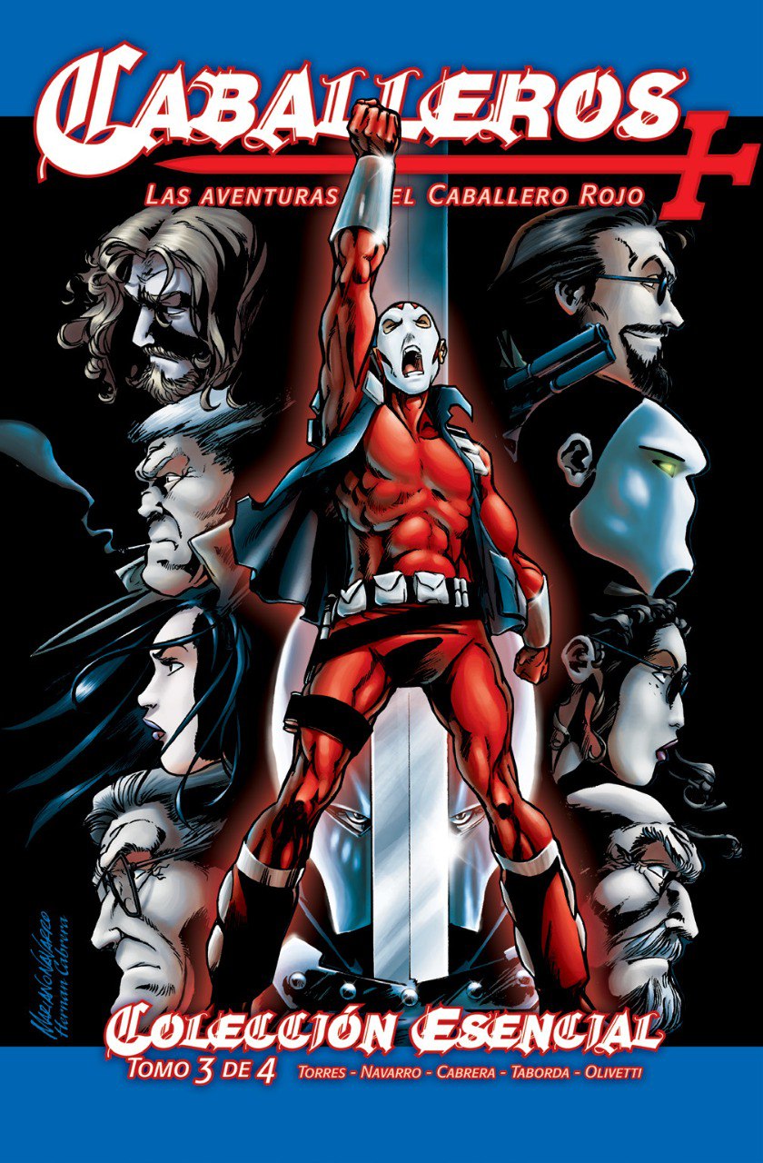 Portada ampliada de Caballeros
