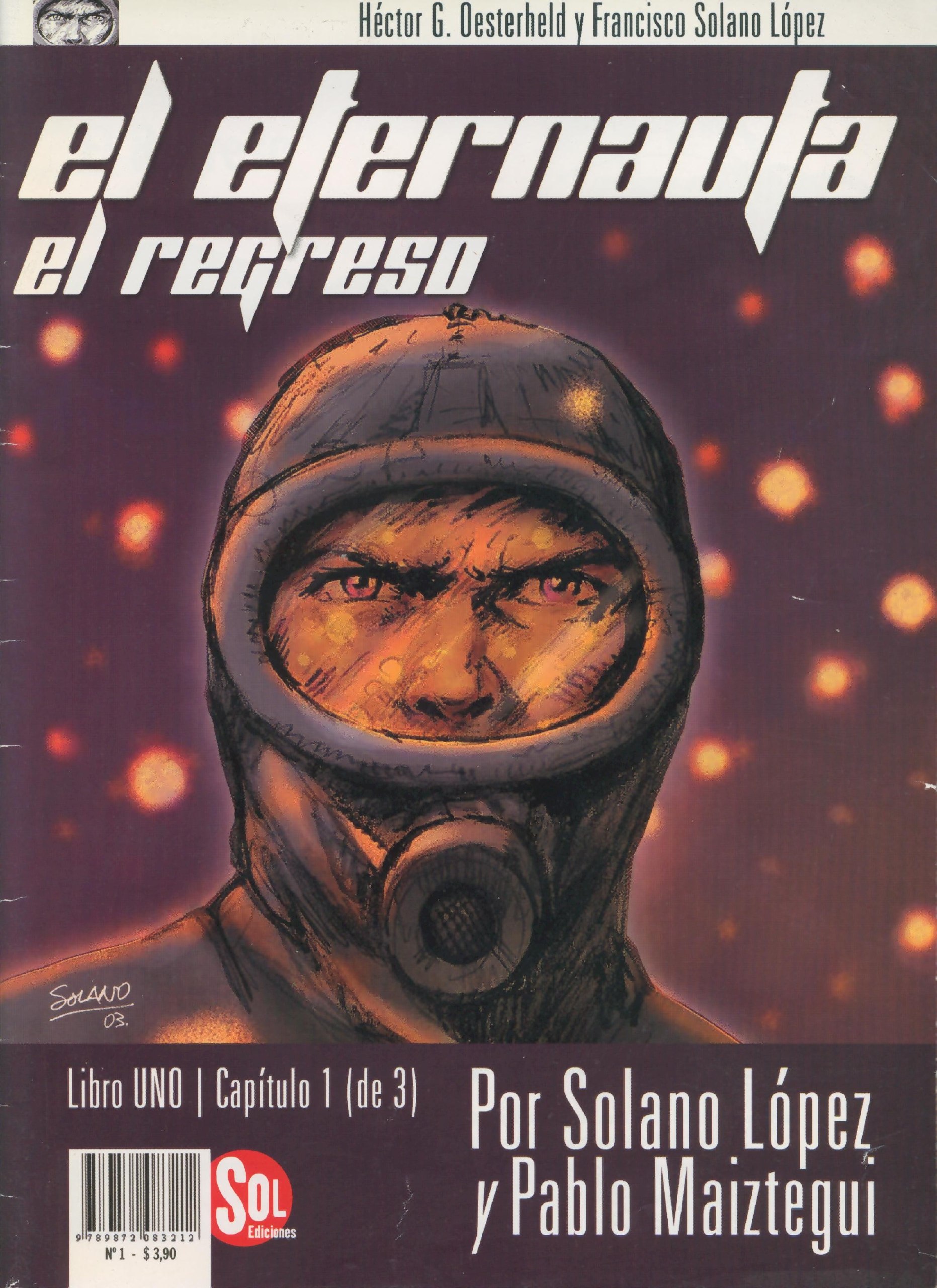 Portada ampliada de el eternauta el regreso
