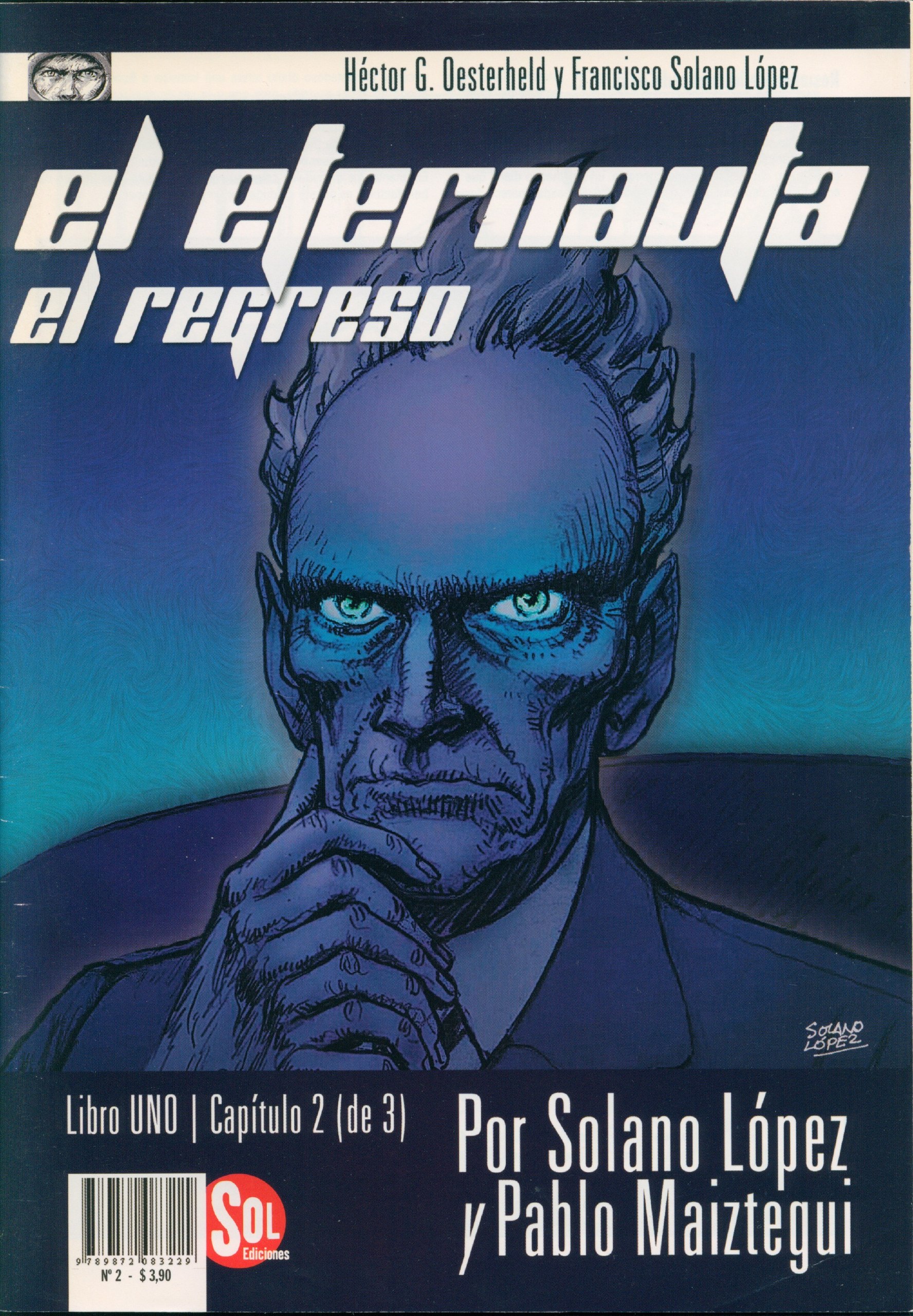 Portada ampliada de el eternauta el regreso