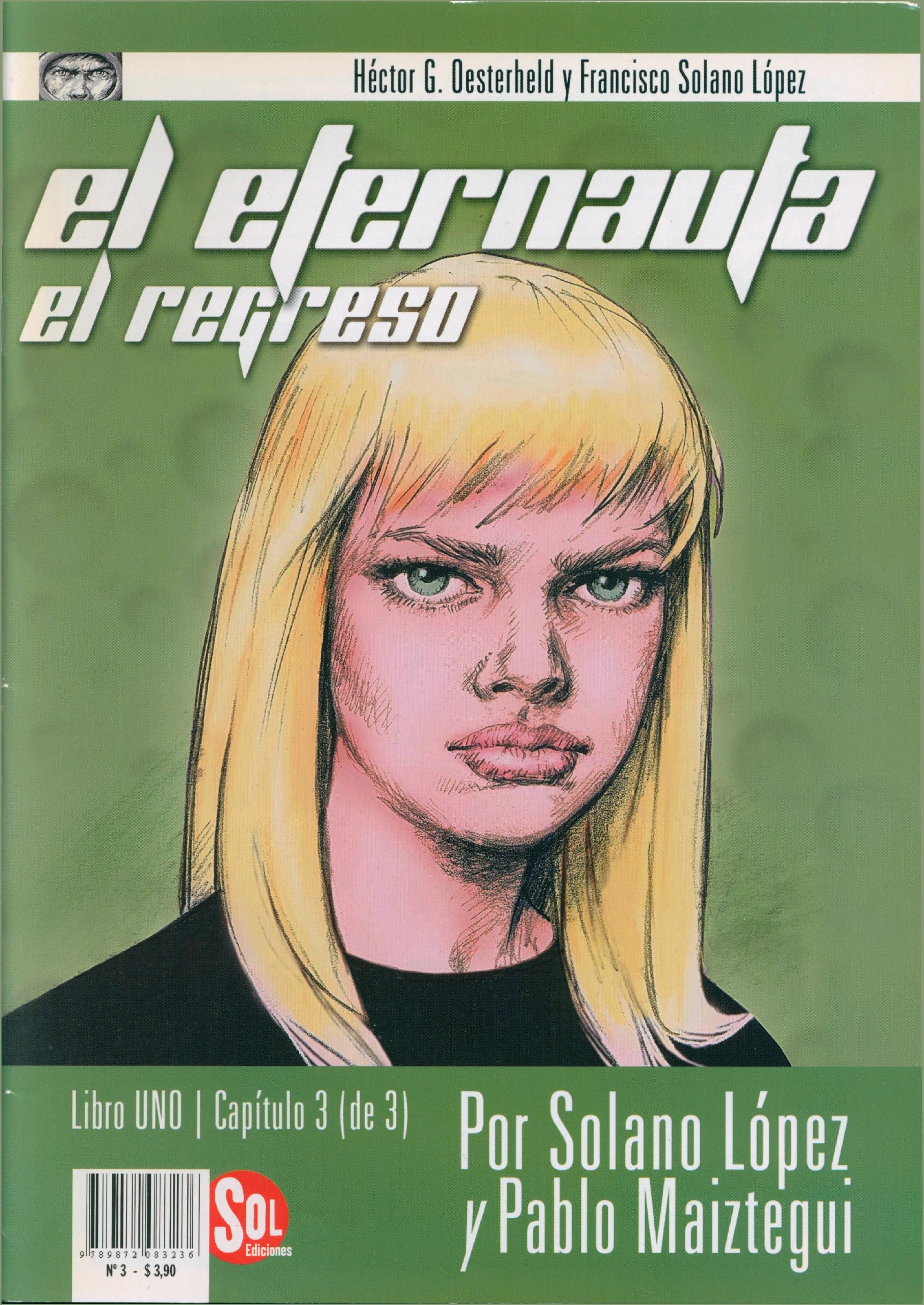 Portada ampliada de el eternauta el regreso