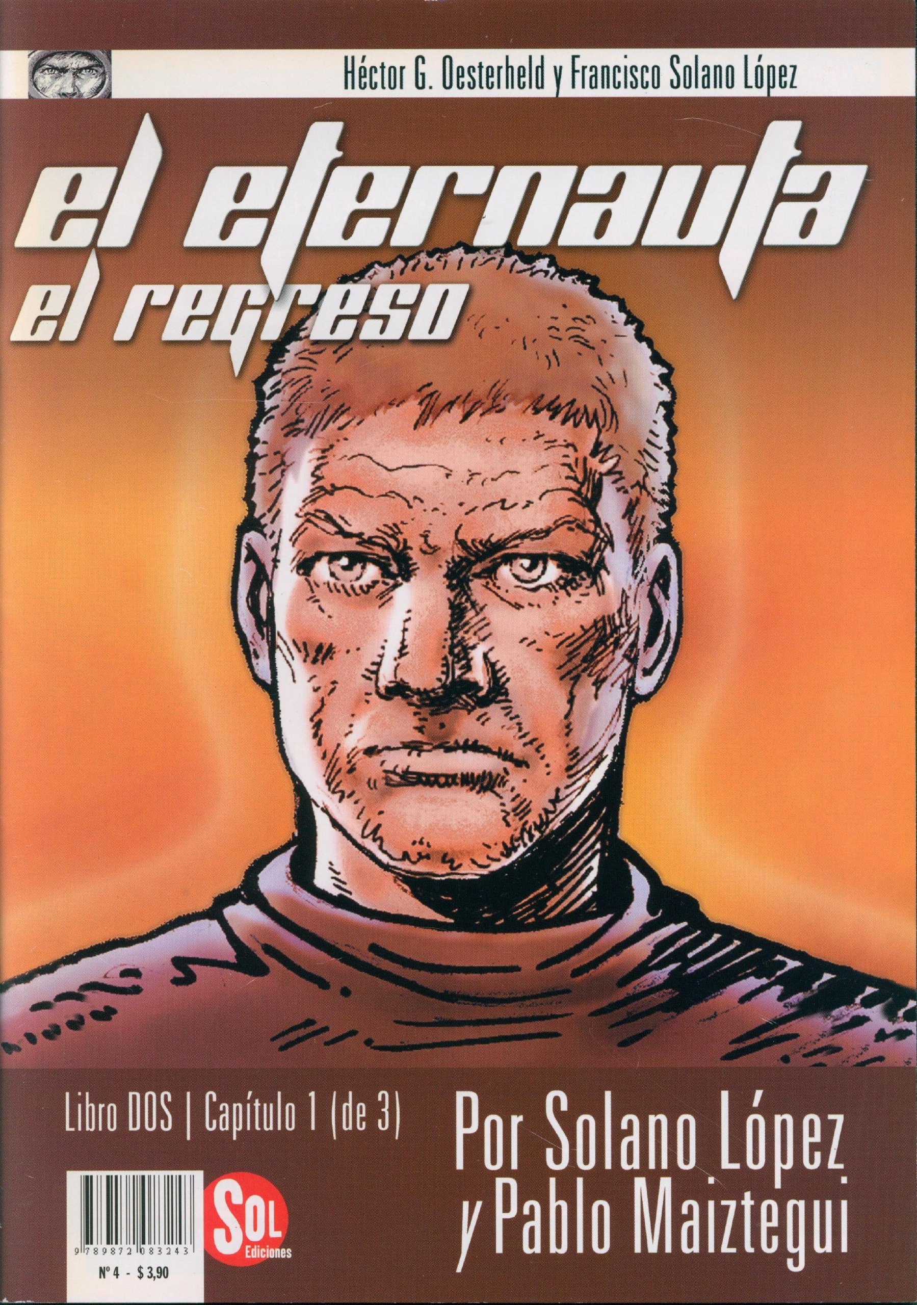Portada ampliada de el eternauta el regreso