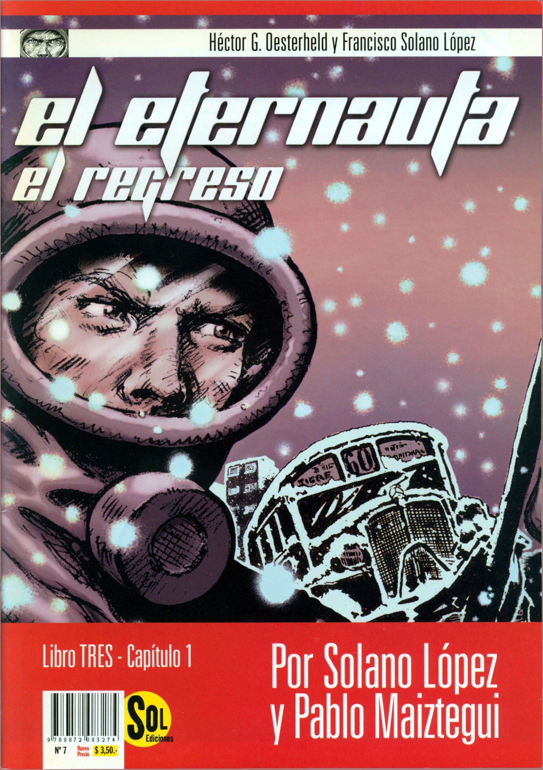 Portada ampliada de el eternauta el regreso