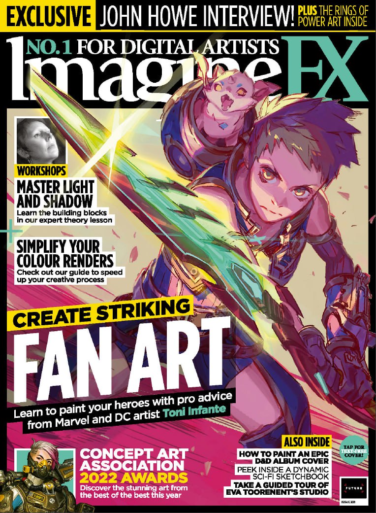 Portada ampliada de ImagineFX