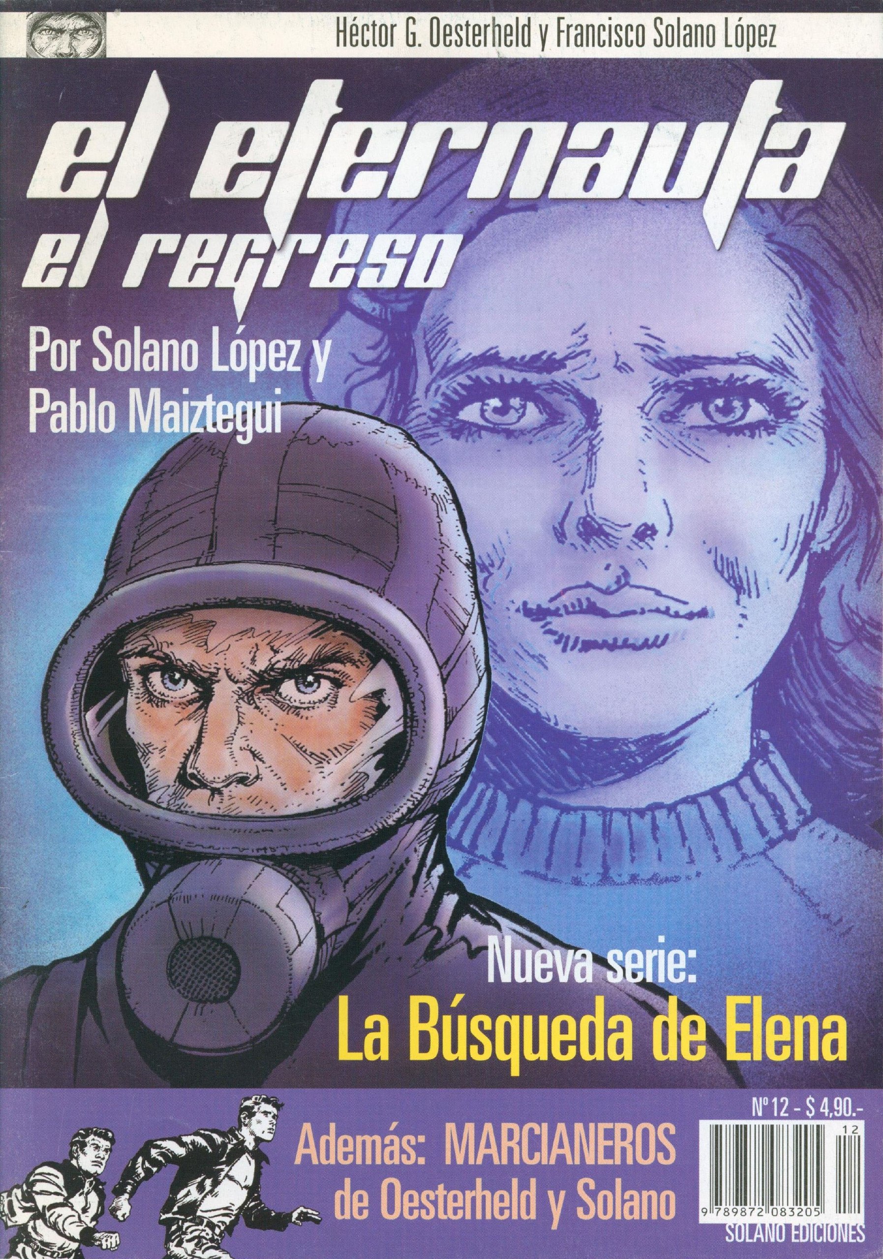 Portada ampliada de el eternauta el regreso