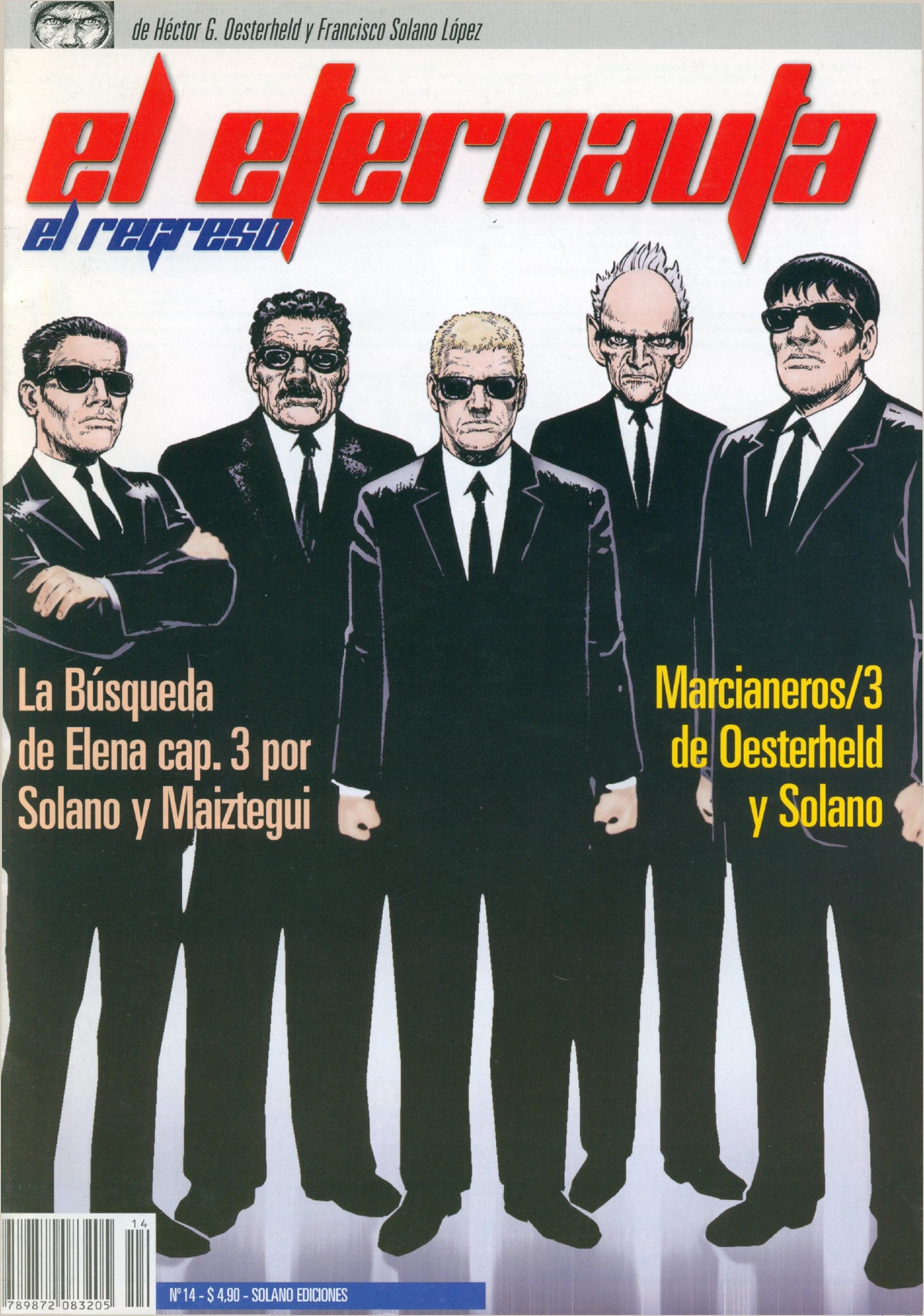Portada ampliada de el efternauta
