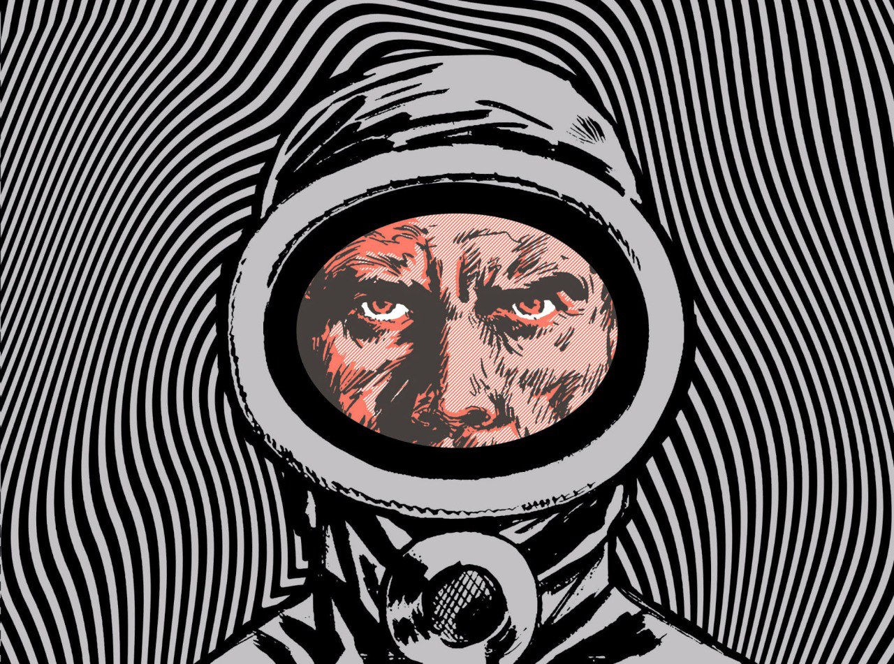 Portada ampliada de EL ETERNAUTA - (1957-1959) - OESTERHELD & SOLANO LOPEZ - VERSION INGLESA EN ESPAÑOL