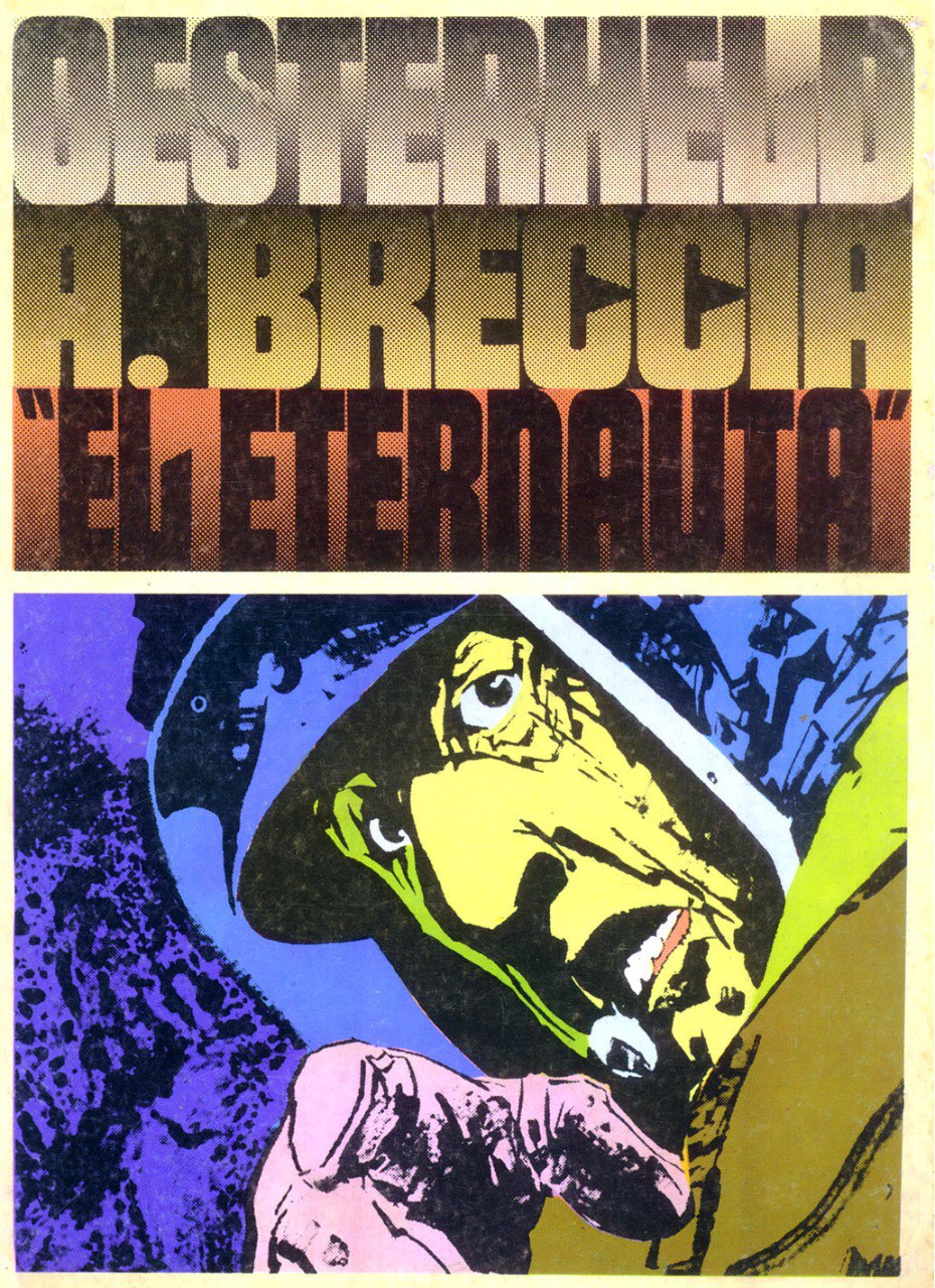 Portada ampliada de El Eternauta