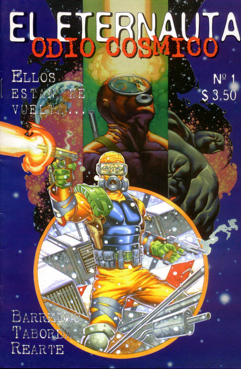 Portada ampliada de EL ETERNAUTA ODIO COSMICO