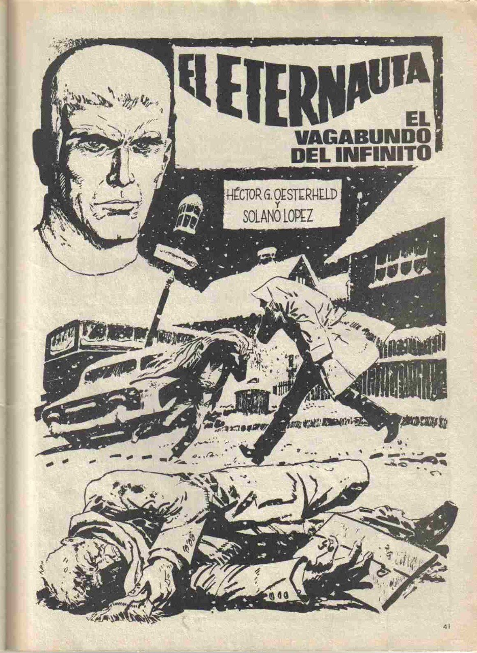 Portada ampliada de ELETERNAUTA EL VAGABUNDO DEL INFINITO