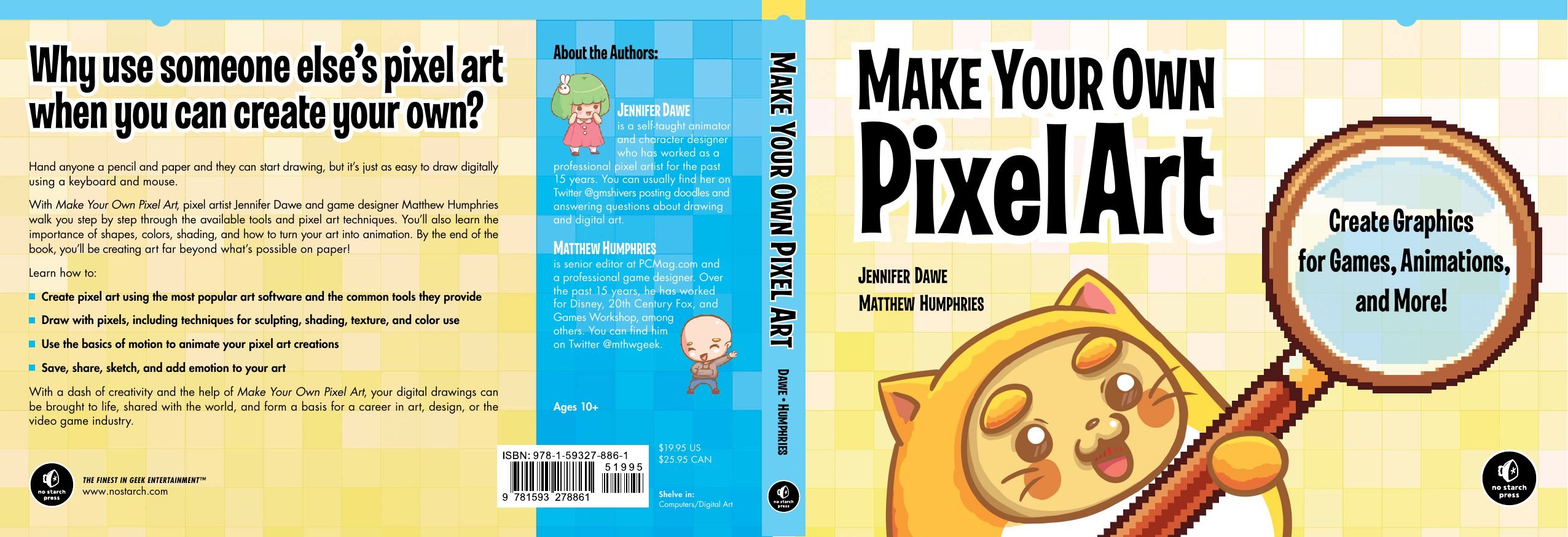 Portada ampliada de MAKE YOUR OWN PixelArt
