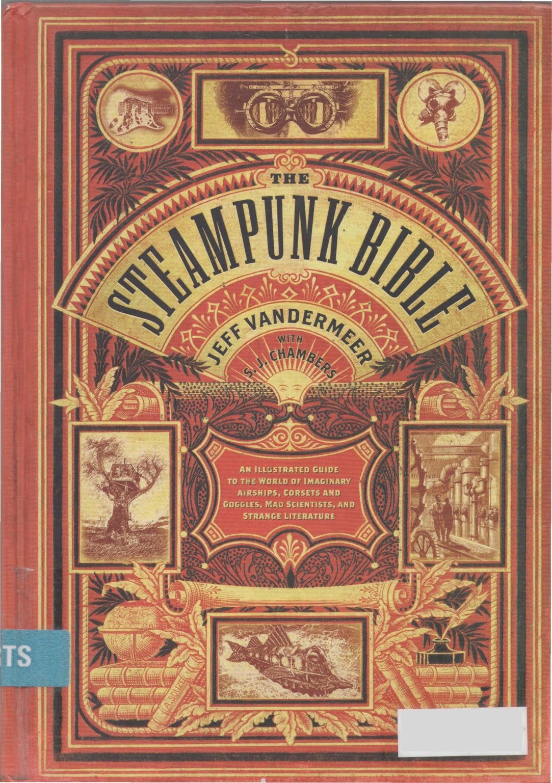 Portada ampliada de The Steampunk Bible