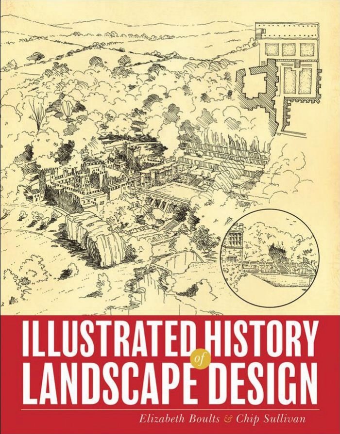 Portada ampliada de ILLUSTRATED HISTORY of LANDSCAPE DESIGN