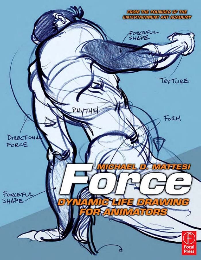 Portada ampliada de Force DYNAMIC LIFE DRAWING FOR ANIMATORS