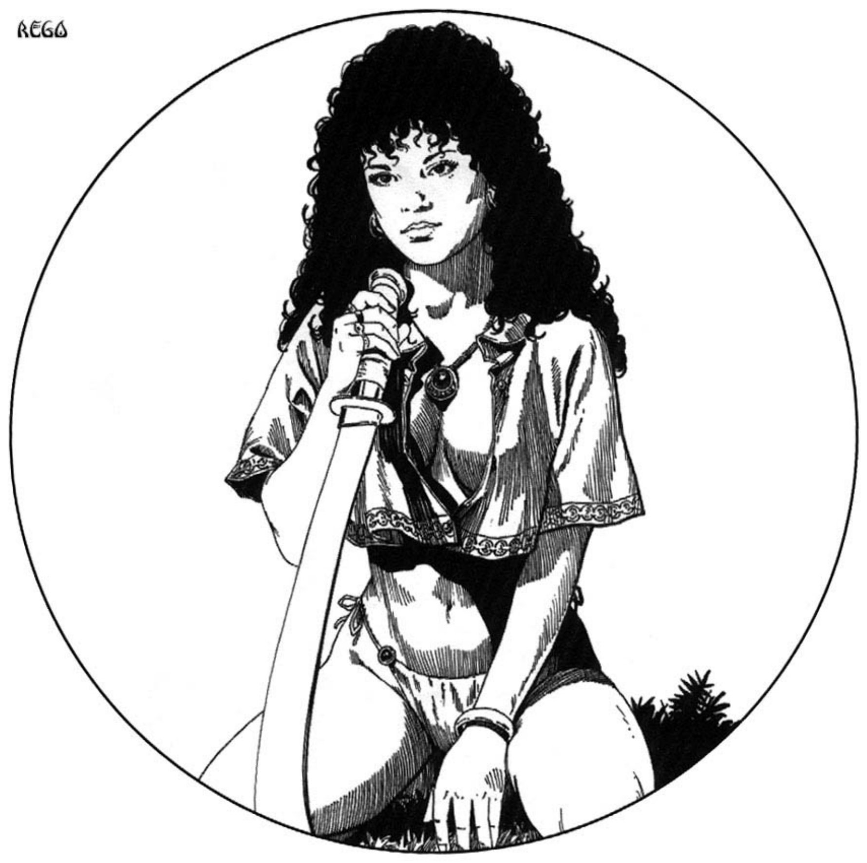 Portada ampliada de Fantasy Art by Larry Elmore
